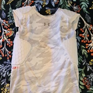 Under Armour Gray Camo Padded Shirt